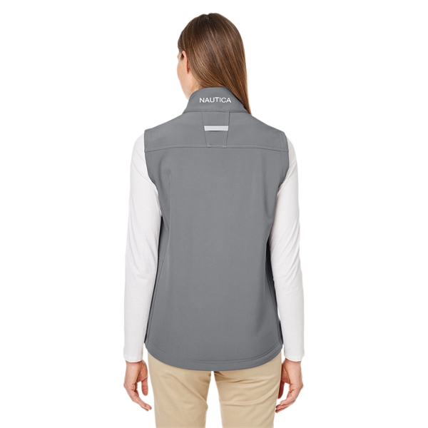 Nautica Ladies' Wavestorm Softshell Vest - Nautica Ladies' Wavestorm Softshell Vest - Image 4 of 20