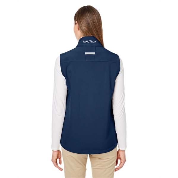 Nautica Ladies' Wavestorm Softshell Vest - Nautica Ladies' Wavestorm Softshell Vest - Image 8 of 20