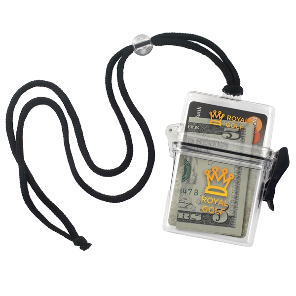 Imprinted Water Resistant Badge Holder and Lanyard Combo - Imprinted Water Resistant Badge Holder and Lanyard Combo - Image 0 of 0