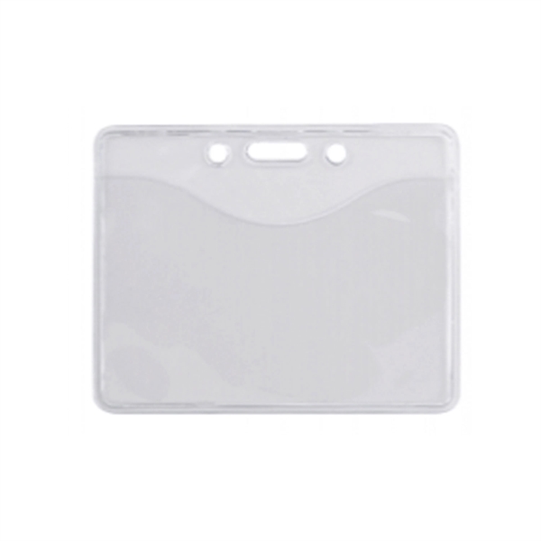 Premium Vinyl Horizontal Badge Holder 3.83 x 3.06 - Premium Vinyl Horizontal Badge Holder 3.83 x 3.06 - Image 0 of 0