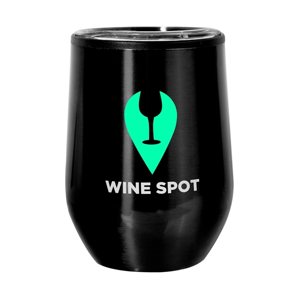12 oz. Divvy Stainless Steel Glass (2 Color Imprint) - 12 oz. Divvy Stainless Steel Glass (2 Color Imprint) - Image 1 of 11