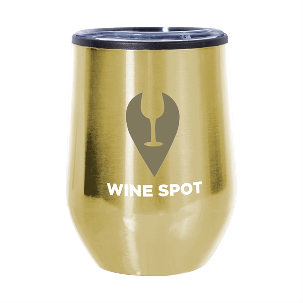 12 oz. Divvy Stainless Steel Glass (2 Color Imprint) - 12 oz. Divvy Stainless Steel Glass (2 Color Imprint) - Image 4 of 11