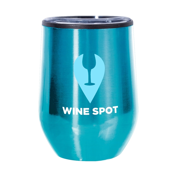 12 oz. Divvy Stainless Steel Glass (2 Color Imprint) - 12 oz. Divvy Stainless Steel Glass (2 Color Imprint) - Image 10 of 11