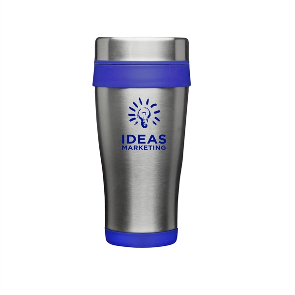 16 oz. Grab-N-Go Insulated Stainless Steel Mugs 1 Color Imp. - 16 oz. Grab-N-Go Insulated Stainless Steel Mugs 1 Color Imp. - Image 3 of 17