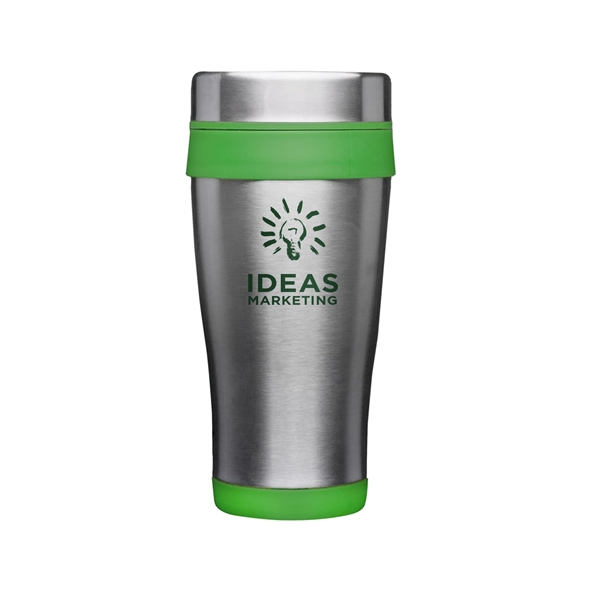 16 oz. Grab-N-Go Insulated Stainless Steel Mugs 1 Color Imp. - 16 oz. Grab-N-Go Insulated Stainless Steel Mugs 1 Color Imp. - Image 5 of 17