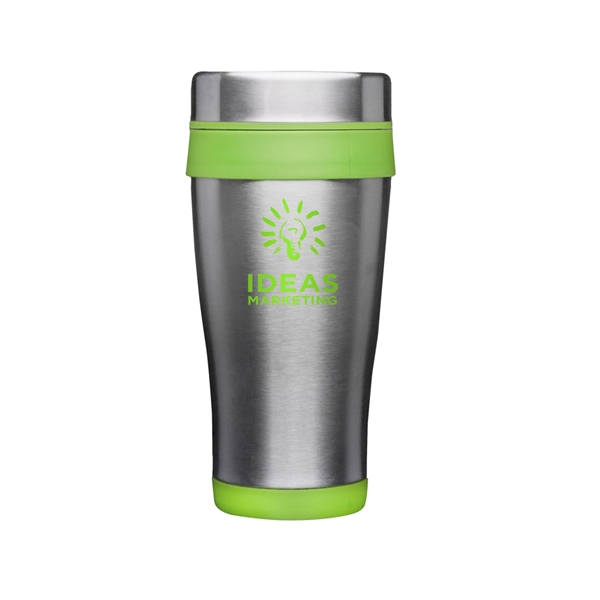 16 oz. Grab-N-Go Insulated Stainless Steel Mugs 1 Color Imp. - 16 oz. Grab-N-Go Insulated Stainless Steel Mugs 1 Color Imp. - Image 7 of 17