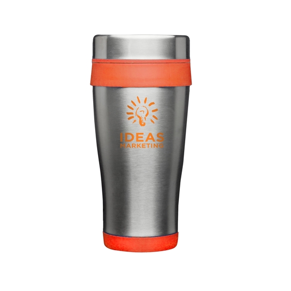 16 oz. Grab-N-Go Insulated Stainless Steel Mugs 1 Color Imp. - 16 oz. Grab-N-Go Insulated Stainless Steel Mugs 1 Color Imp. - Image 9 of 17