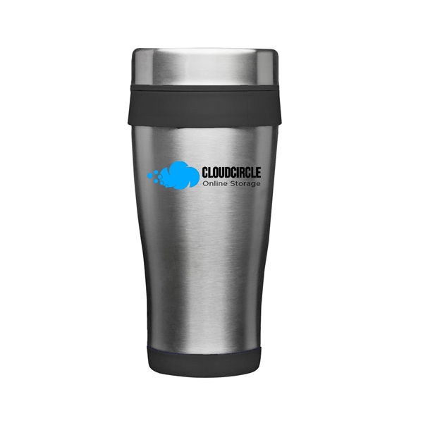 16 oz. Grab-N-Go Insulated Stainless Steel Mugs 2 Color Imp. - 16 oz. Grab-N-Go Insulated Stainless Steel Mugs 2 Color Imp. - Image 0 of 8