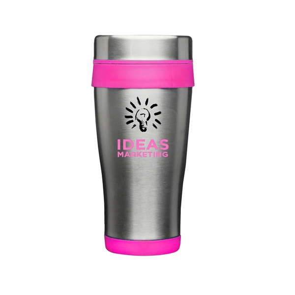 16 oz. Grab-N-Go Insulated Stainless Steel Mugs 2 Color Imp. - 16 oz. Grab-N-Go Insulated Stainless Steel Mugs 2 Color Imp. - Image 5 of 8