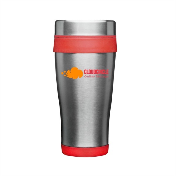 16 oz. Grab-N-Go Insulated Stainless Steel Mugs 2 Color Imp. - 16 oz. Grab-N-Go Insulated Stainless Steel Mugs 2 Color Imp. - Image 7 of 8