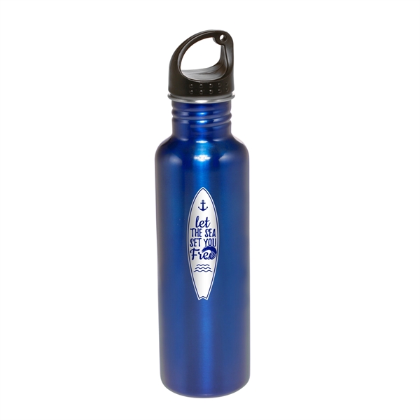 26 oz. Hydration Stainless Sports Water Bottles 1 Color Imp. - 26 oz. Hydration Stainless Sports Water Bottles 1 Color Imp. - Image 7 of 11