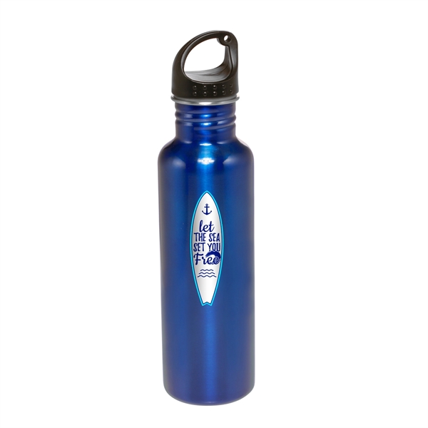 26 oz. Hydration Stainless Sports Water Bottles 2 Color Imp. - 26 oz. Hydration Stainless Sports Water Bottles 2 Color Imp. - Image 3 of 6