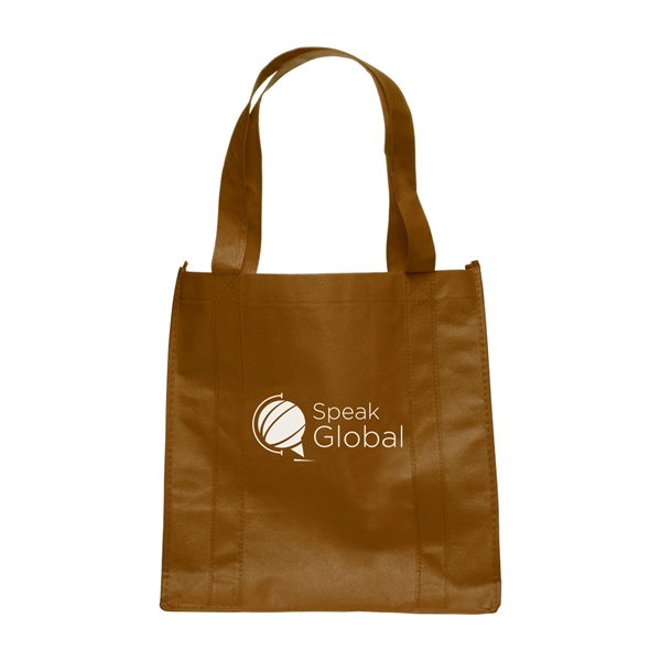 AISLE HOPPER Non-Woven Grocery Tote Bags w/ 1 Color Imprint - AISLE HOPPER Non-Woven Grocery Tote Bags w/ 1 Color Imprint - Image 5 of 13