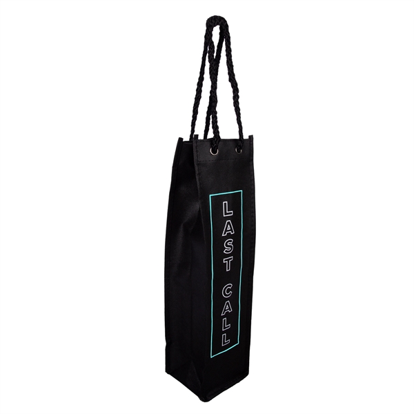 Bodega Non-Woven One Bottle Wine Bags w/ 2 Color Imprint - Bodega Non-Woven One Bottle Wine Bags w/ 2 Color Imprint - Image 1 of 4
