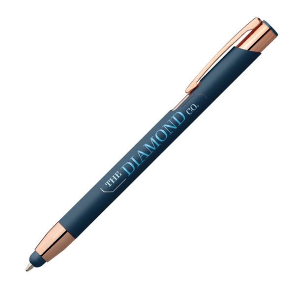 Leo Softy Rose Gold Pen with Stylus - Colorjet - Leo Softy Rose Gold Pen with Stylus - Colorjet - Image 0 of 4