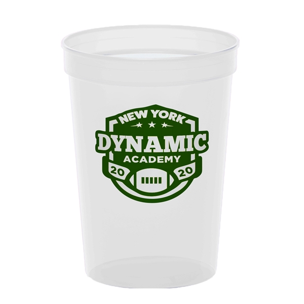 12 oz. Fanatic Plastic Stadium Cups w/ 1 Color Imprint - 12 oz. Fanatic Plastic Stadium Cups w/ 1 Color Imprint - Image 3 of 28