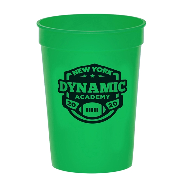 12 oz. Fanatic Plastic Stadium Cups w/ 1 Color Imprint - 12 oz. Fanatic Plastic Stadium Cups w/ 1 Color Imprint - Image 7 of 28