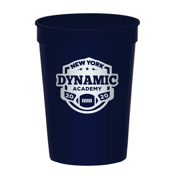 12 oz. Fanatic Plastic Stadium Cups w/ 1 Color Imprint - 12 oz. Fanatic Plastic Stadium Cups w/ 1 Color Imprint - Image 11 of 28