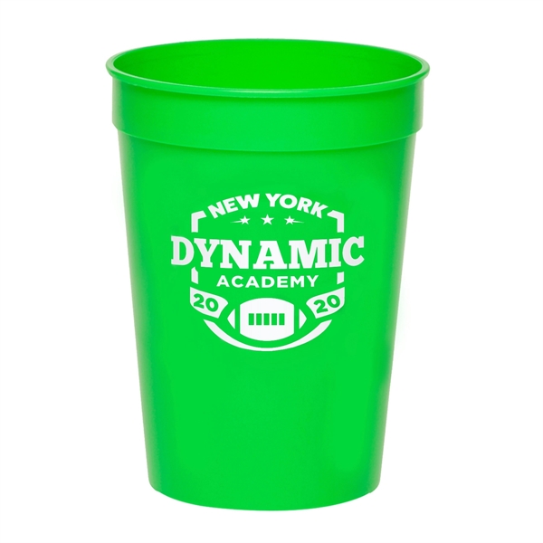 12 oz. Fanatic Plastic Stadium Cups w/ 1 Color Imprint - 12 oz. Fanatic Plastic Stadium Cups w/ 1 Color Imprint - Image 13 of 28