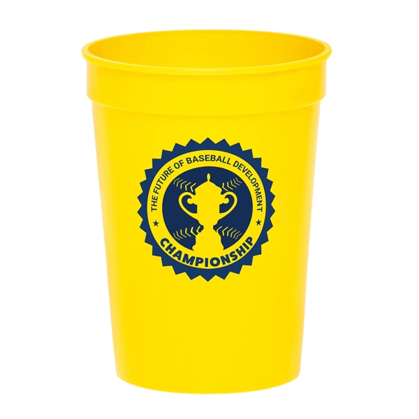 12 oz. Fanatic Plastic Stadium Cups w/ 1 Color Imprint - 12 oz. Fanatic Plastic Stadium Cups w/ 1 Color Imprint - Image 28 of 28