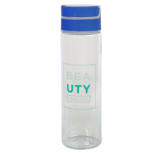 23 oz. Nile Tritan Plastic Water Bottle w/ 2 Color Imprint - 23 oz. Nile Tritan Plastic Water Bottle w/ 2 Color Imprint - Image 1 of 4