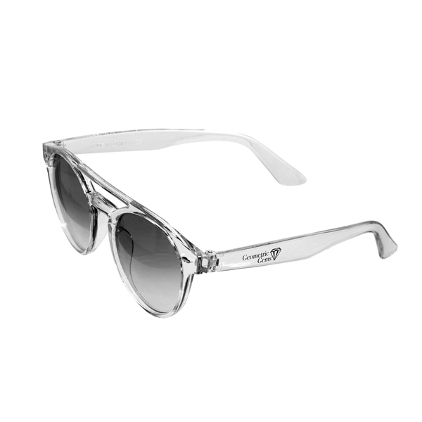 Aurora Round Sunglasses w/ 1 Color Imprint - Aurora Round Sunglasses w/ 1 Color Imprint - Image 1 of 9