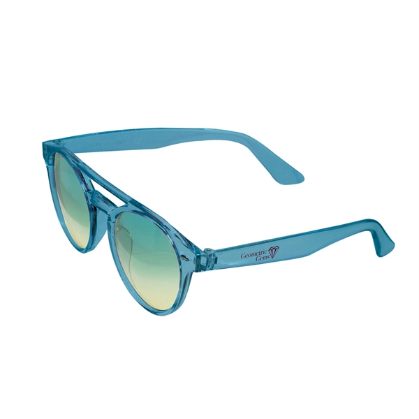 Aurora Round Sunglasses w/ 1 Color Imprint - Aurora Round Sunglasses w/ 1 Color Imprint - Image 3 of 9