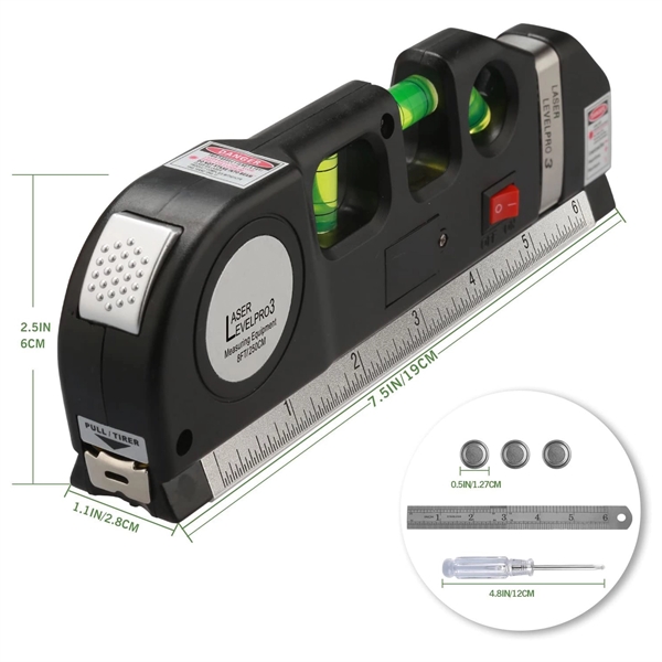 3 in 1 Cross Line Laser Level - 3 in 1 Cross Line Laser Level - Image 3 of 3