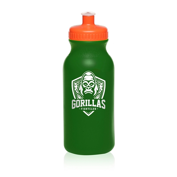 20 oz. SPIRIT Water Bottles with Push Cap w/ 1 Color Imprint - 20 oz. SPIRIT Water Bottles with Push Cap w/ 1 Color Imprint - Image 7 of 30