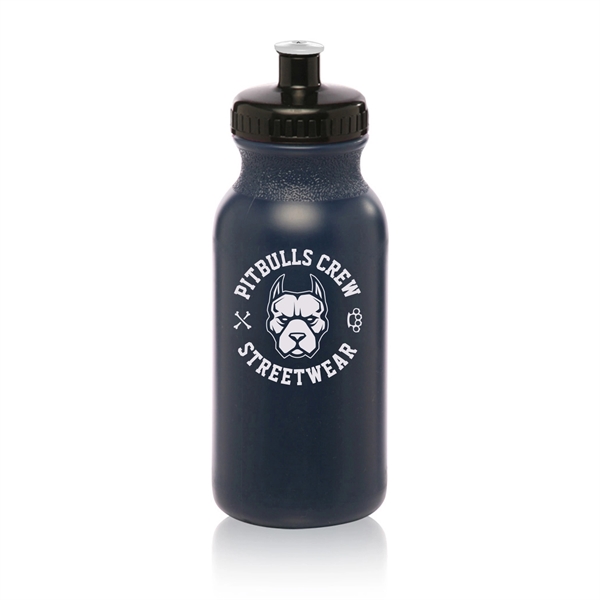 20 oz. SPIRIT Water Bottles with Push Cap w/ 1 Color Imprint - 20 oz. SPIRIT Water Bottles with Push Cap w/ 1 Color Imprint - Image 10 of 30