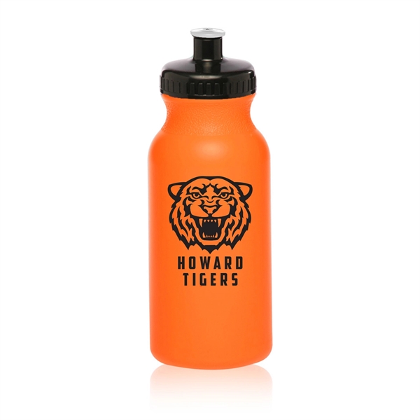 20 oz. SPIRIT Water Bottles with Push Cap w/ 1 Color Imprint - 20 oz. SPIRIT Water Bottles with Push Cap w/ 1 Color Imprint - Image 14 of 30