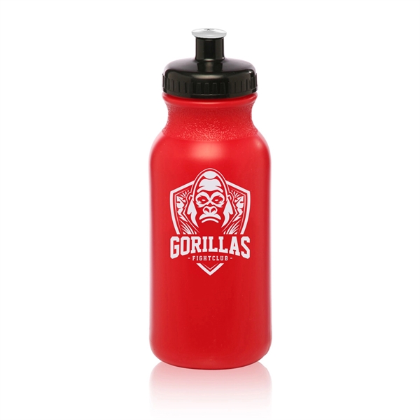 20 oz. SPIRIT Water Bottles with Push Cap w/ 1 Color Imprint - 20 oz. SPIRIT Water Bottles with Push Cap w/ 1 Color Imprint - Image 18 of 30