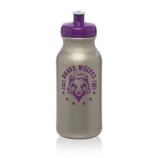 20 oz. SPIRIT Water Bottles with Push Cap w/ 1 Color Imprint - 20 oz. SPIRIT Water Bottles with Push Cap w/ 1 Color Imprint - Image 22 of 30