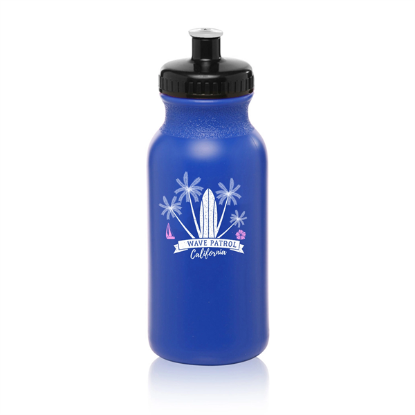 20 oz. SPIRIT Water Bottles with Push Cap w/ 2 Color Imprint - 20 oz. SPIRIT Water Bottles with Push Cap w/ 2 Color Imprint - Image 9 of 13