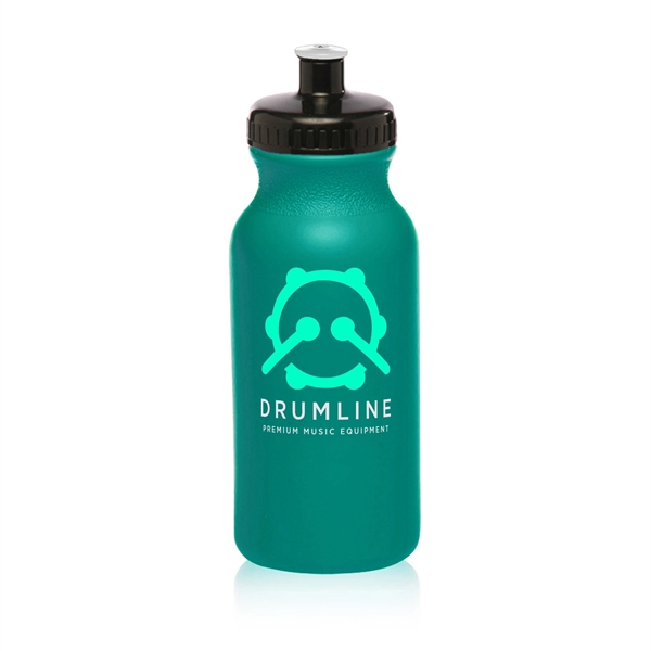 20 oz. SPIRIT Water Bottles with Push Cap w/ 2 Color Imprint - 20 oz. SPIRIT Water Bottles with Push Cap w/ 2 Color Imprint - Image 11 of 13