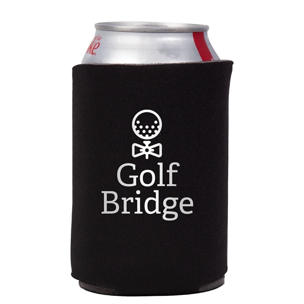 Neoprene Collapsible Can Cooler w/ 1 Color Imprint - Neoprene Collapsible Can Cooler w/ 1 Color Imprint - Image 0 of 17