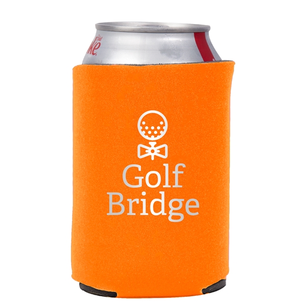 Neoprene Collapsible Can Cooler w/ 1 Color Imprint - Neoprene Collapsible Can Cooler w/ 1 Color Imprint - Image 11 of 17