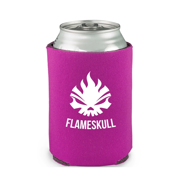 Collapsible 4mm Can Cooler w/ 1 Color Imprint - Collapsible 4mm Can Cooler w/ 1 Color Imprint - Image 8 of 27