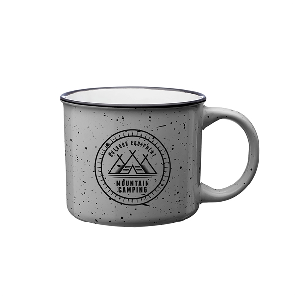 13 oz. Happy Camper Ceramic Coffee Mug w/ 1 Color Imprint - 13 oz. Happy Camper Ceramic Coffee Mug w/ 1 Color Imprint - Image 12 of 18