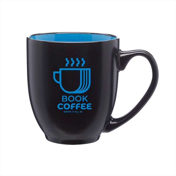 16 oz. Hidden Hue Ceramic Bistro Mug w/ 1 Color Imprint - 16 oz. Hidden Hue Ceramic Bistro Mug w/ 1 Color Imprint - Image 3 of 16