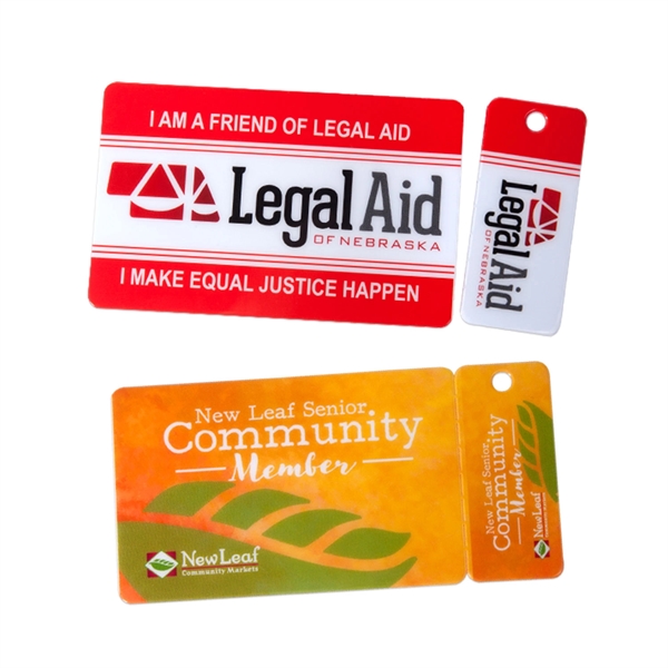 Plastic Card with Key Tag - Plastic Card with Key Tag - Image 0 of 0