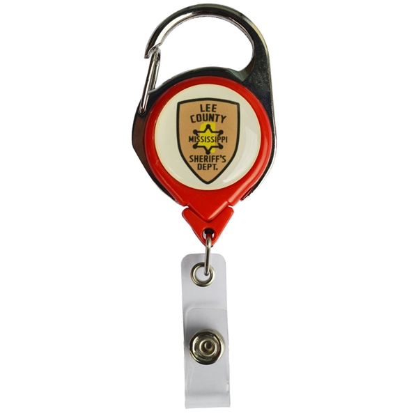 No-Twist Retractable Carabiner Badge Reel - No-Twist Retractable Carabiner Badge Reel - Image 3 of 7
