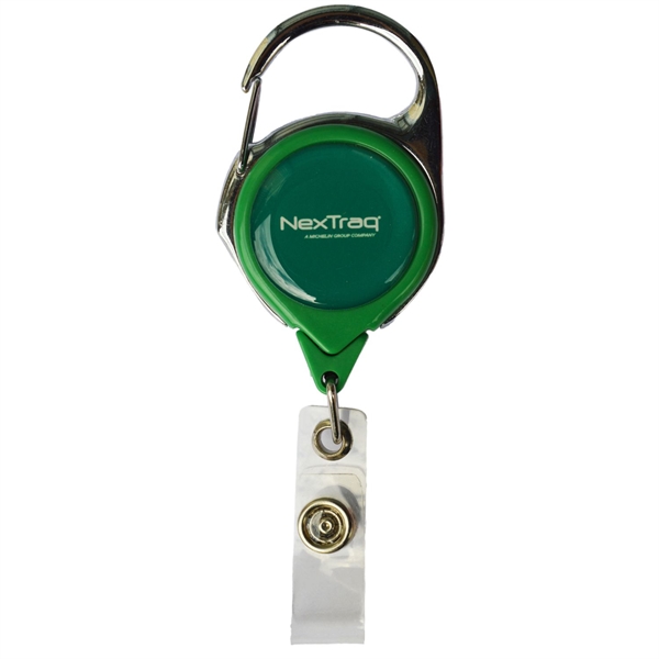 No-Twist Retractable Carabiner Badge Reel - No-Twist Retractable Carabiner Badge Reel - Image 5 of 7