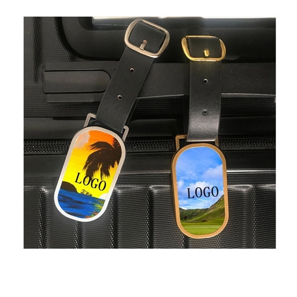 Metal Golf Luggage Tag Baggage Suitcase Travel Id Label - Metal Golf Luggage Tag Baggage Suitcase Travel Id Label - Image 2 of 5