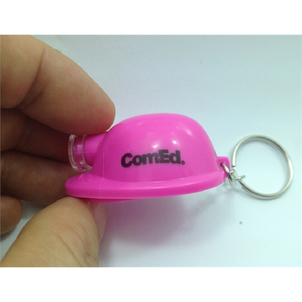 Helmet Flashlight Keychain Hard hat - Helmet Flashlight Keychain Hard hat - Image 1 of 2