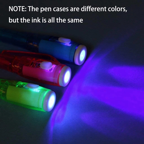 Secrect Invisible Ink Pen with UV Light - Secrect Invisible Ink Pen with UV Light - Image 4 of 5