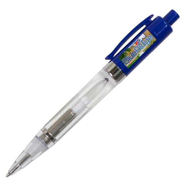 Vicente Light Up Pen with BLUE Color LED - Vicente Light Up Pen with BLUE Color LED - Image 1 of 3