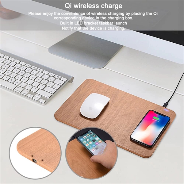 Wireless Charging Mouse Pad - Wireless Charging Mouse Pad - Image 1 of 4