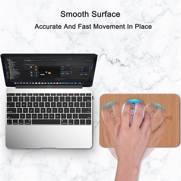 Wireless Charging Mouse Pad - Wireless Charging Mouse Pad - Image 2 of 4