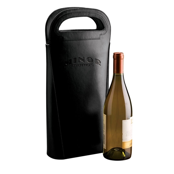 Gioia II Leather Double Wine Carrier - Gioia II Leather Double Wine Carrier - Image 0 of 1